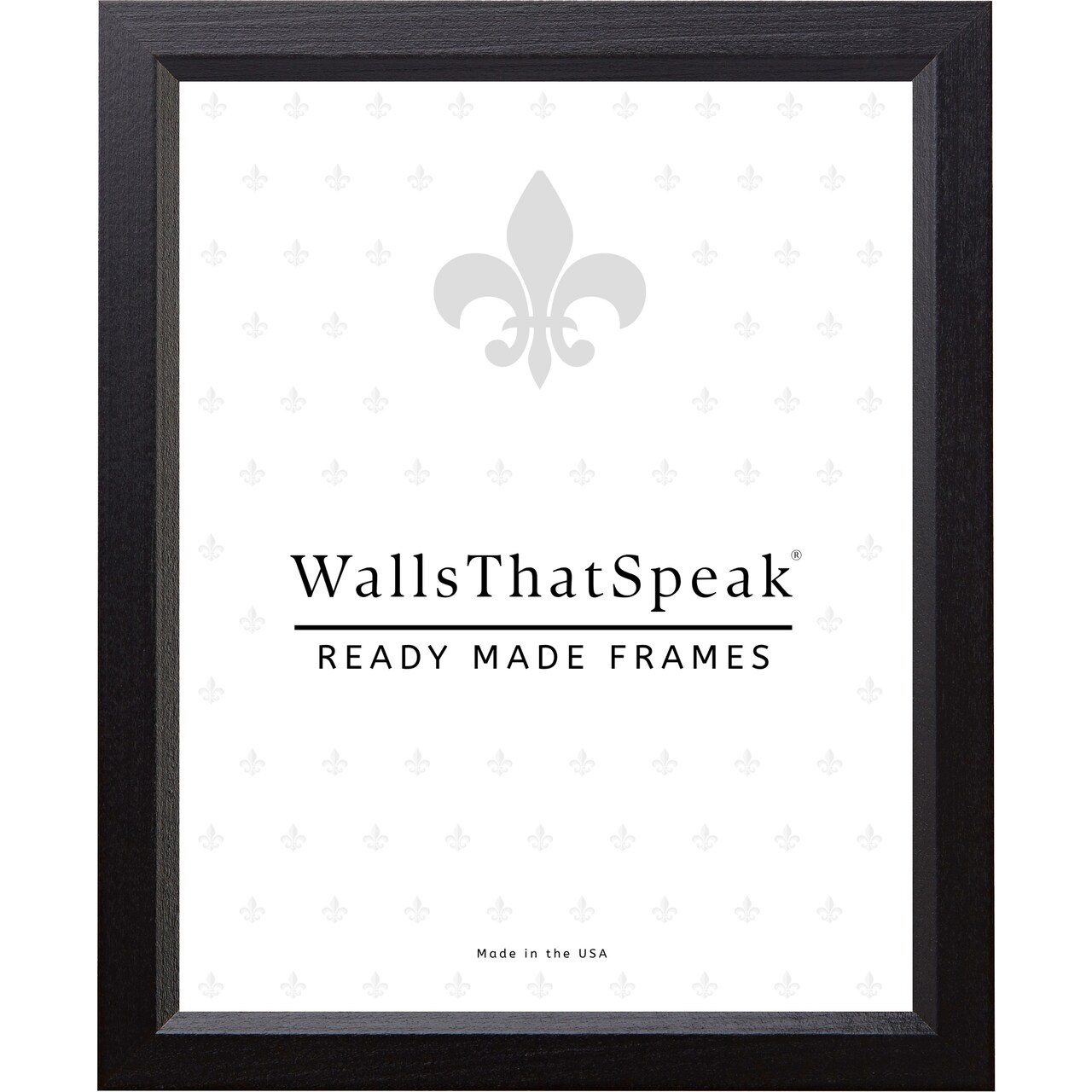 23x35  Economy 0.875 Inch Wood Moulding, Wall Display Frame for Art, Posters, or Photos by wallsthatspeak